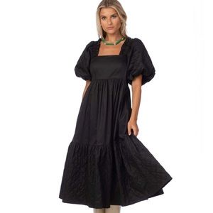 EUC Crosby by Mollie Burch Marigold dress in black, size XS